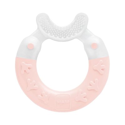 Anneau de dentition nettoyant coloris aléatoire MAM