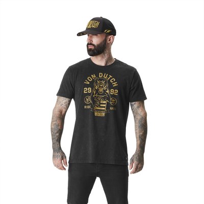 Tee Shirt en coton HARD VON DUTCH