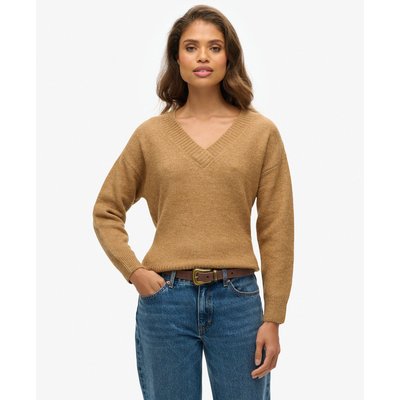 Pull oversize à col V SUPERDRY