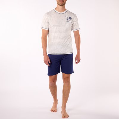 Pyjashort homme BORA BORA marine ALAN BROWN