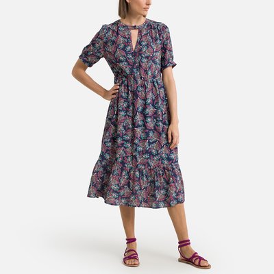 Robe imprimée manches courtes SEE U SOON