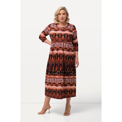 Robe en jersey coupe trapèze. Décolleté rond ULLA POPKEN