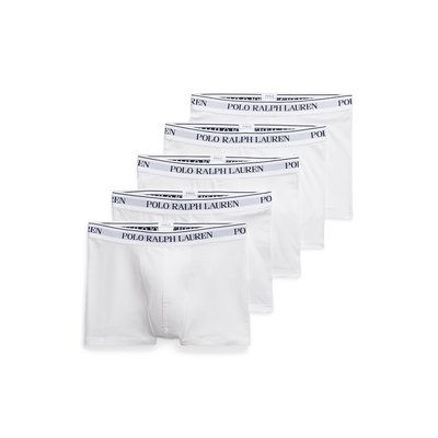 Lot de 5 slips-boxers classiques coton stretch POLO RALPH LAUREN