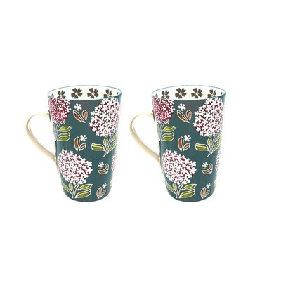 Coffret de 2 mugs   50 cl-COTTAGE TABLE PASSION