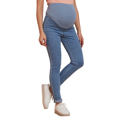 Tregging de grossesse en denim VERTBAUDET