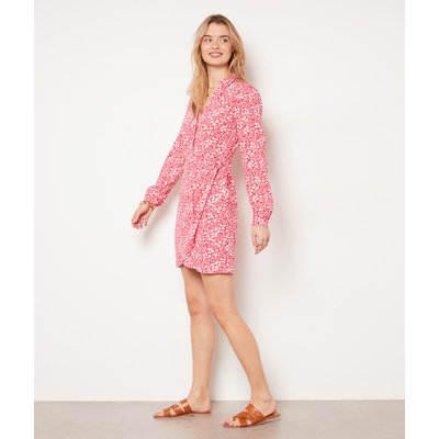 Robe courte fleurie manches longues TOCO ETAM