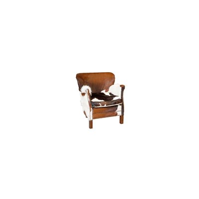 Fauteuil en peau de vache TURNER CHEHOMA