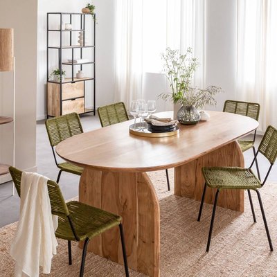 Table à manger en bois d'acacia  PAULO MADE IN MEUBLES 