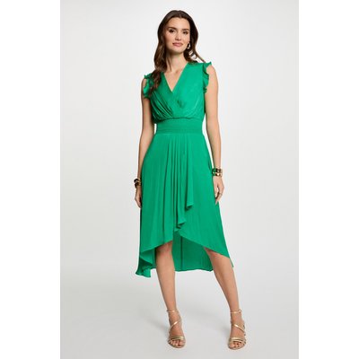 Robe droite fluide sans manches MORGAN