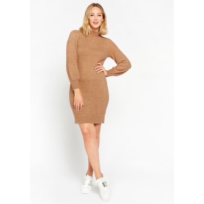 Robe pullover à maille poilue LOLALIZA