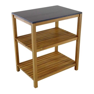 Etagère de rangement cuisine extérieure en acacia Fidji PROLOISIRS