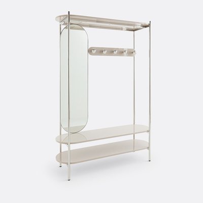 Vestiaire in staal metaal en MDF met spiegel, Marlow LA REDOUTE INTERIEURS