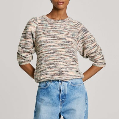Pull Col Rond En Mousseline PEPE JEANS