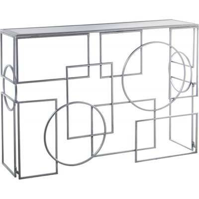 Console en métal avec miroir RECOLLECTION