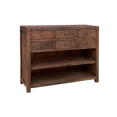 Buffet 6 tiroirs en bois recyclé INDRA MADE IN MEUBLES 