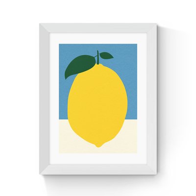 Yellow Lemon by Rosi Feist EAST END PRINTS