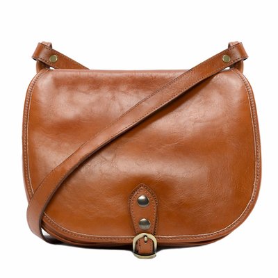 Sac bandoulière en cuir italien lisse LITTLE VERLAINE OH MY BAG