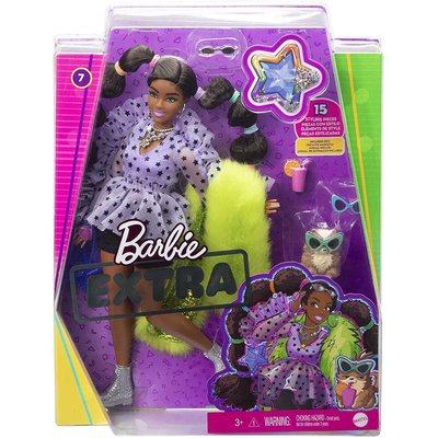 Poupée - Barbie - Barbie Extra Avec Figurine Spitz Nain Et Accessoires BARBIE