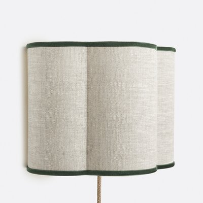 Applique en lin et velours, THADE LA REDOUTE INTERIEURS