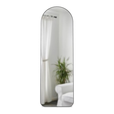Miroir en pied à poser - HUB ARCHED LEANING UMBRA