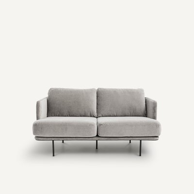 2-Sitzer-Sofa Antoine, Samt Stonewashed, Design by E. Gallina AM.PM