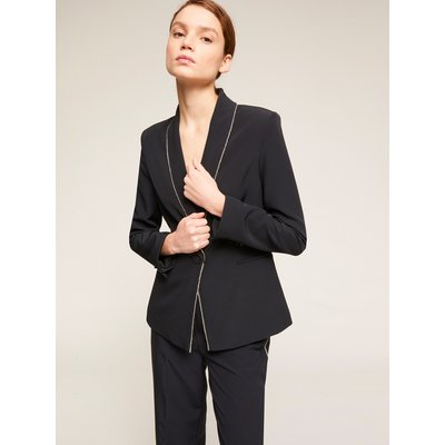 Veste blazer à simple boutonnage avec bordure bijou MOTIVI