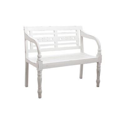 Banc 2 places en acajou AUBRY GASPARD