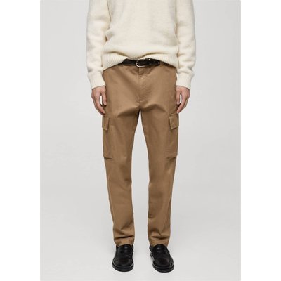 Pantalon cargo coton regular-fit MANGO MAN