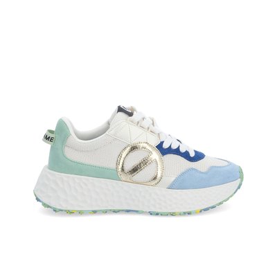CARTER JOGGER -  BLANC CASSE/BLEU/VERT NO NAME