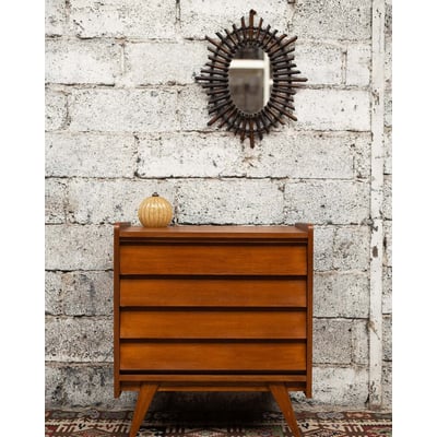 Commode en teck Olga N°688 - Bon état DEBONGOUT