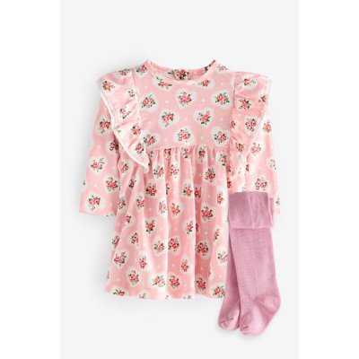 Robe bébé   et collants NEXT