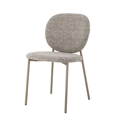 Chaise design tissu chenille  Percey BLOOMINGVILLE