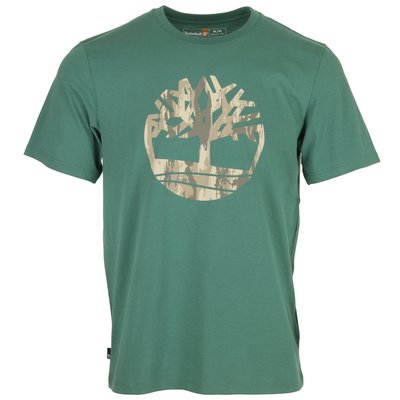 T-shirt Camo Tree Logo Short Sl TIMBERLAND