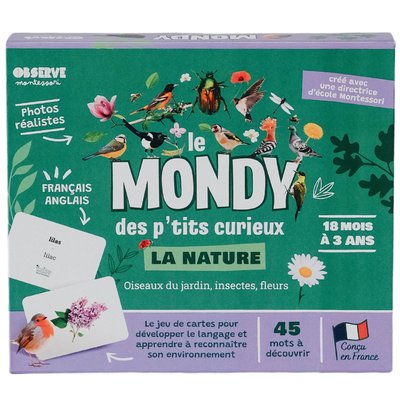 Coffret Mondy des Curieux OBSERVE MONTESSORI