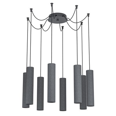 Suspension métal anthracite MENTALONA EGLO
