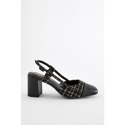 Chaussures carrées à talon épais NEXT