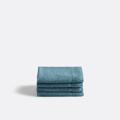 Lote de 4 toallas de invitado de rizo 600 g/m², Zavara LA REDOUTE INTERIEURS