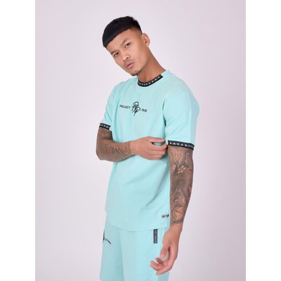 T-shirt uni avec bande logo PROJECT X