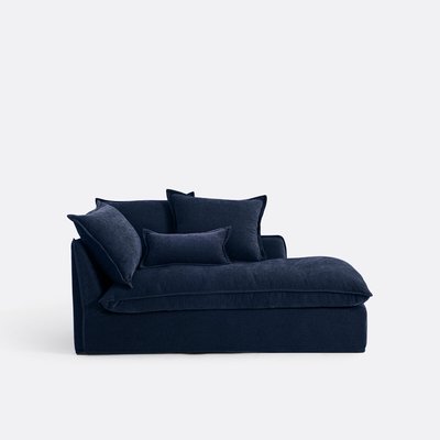 Méridienne droite polyester chiné, Odna LA REDOUTE INTERIEURS