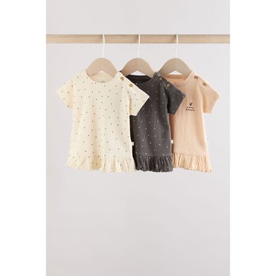 Haut bébé à manches courtes, lot de 3 NEXT