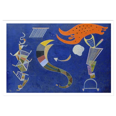 Poster La Flèche par Wassily Kandinsky HEXOA