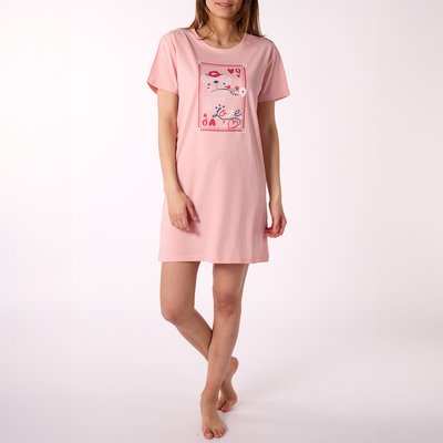 Nuisette manche courte femme LOVA nude/rose MELISSA BROWN