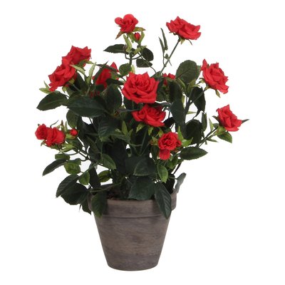 Plante artificielle ROSEBUSH MICA DECORATIONS