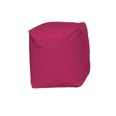Pouf Cube Fuchsia HOME MAISON