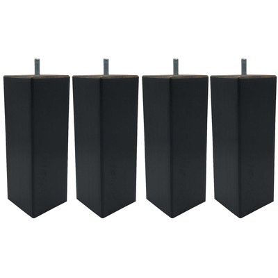 Pied carré bois (lot de 4) SOMEO