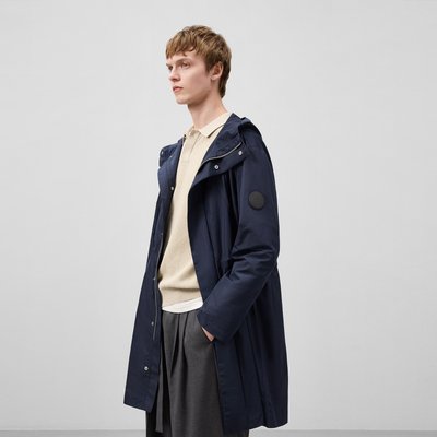 Parka longue à capuche ADOLFO DOMINGUEZ