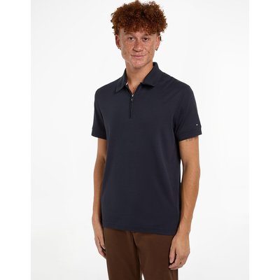 Polo slim col zippé TOMMY HILFIGER