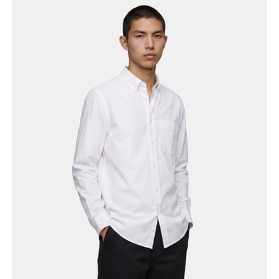 Chemise sixford droite en coton GALERIES LAFAYETTE