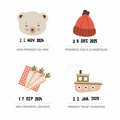 Affiche Mes Premières Fois LES PETITES DATES 