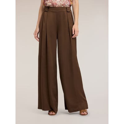 Pantalon palazzo à plis MOTIVI